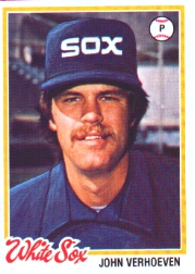 1978 Topps Baseball Cards      329     John Verhoeven